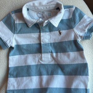 Ralph Lauren striped onesie